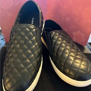 Torrid Quilted Black Slip-On Sneaker 11.5WW